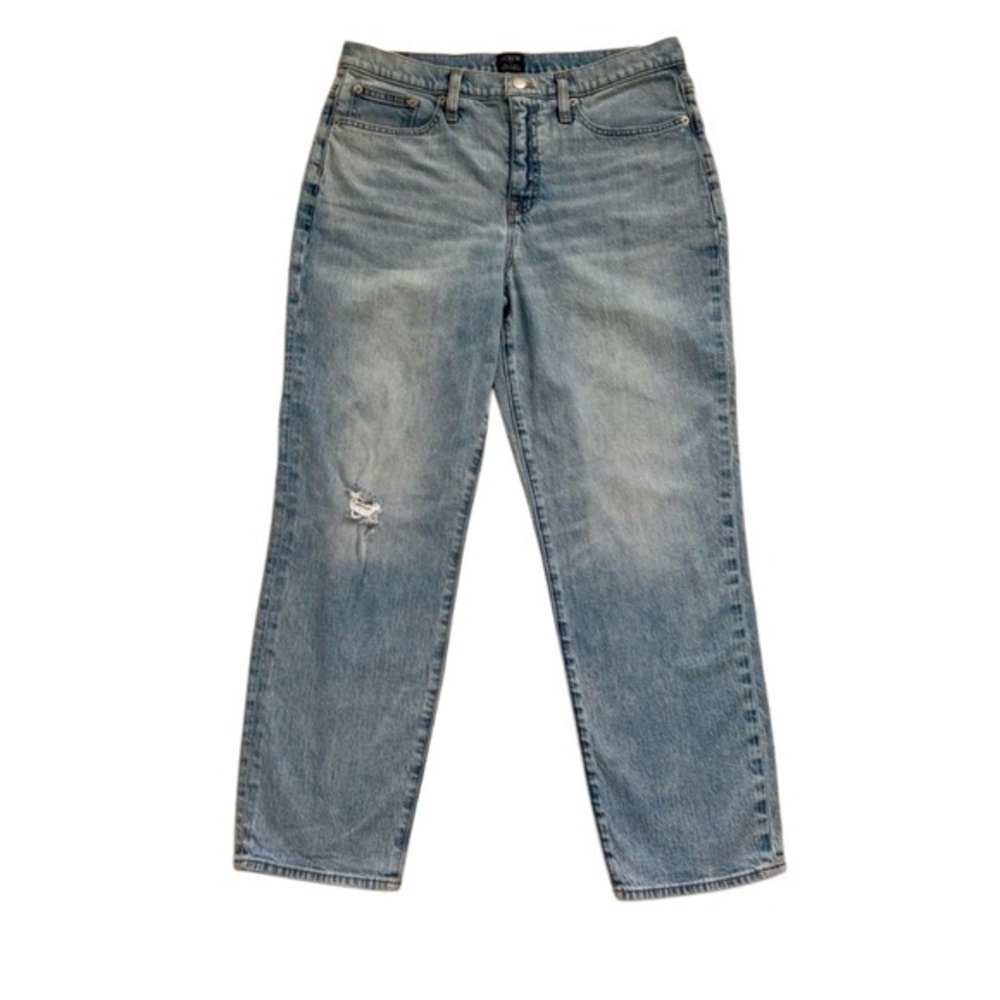 J. Crew Relaxed Boyfriend Light Blue Jeans